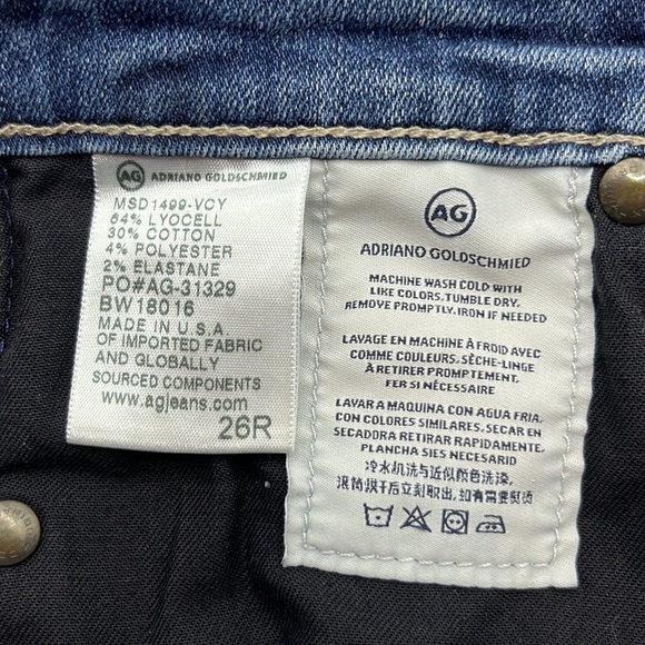 Ag Adriano Goldschmied The Middi Ankle Size 26R - Picture 10 of 16